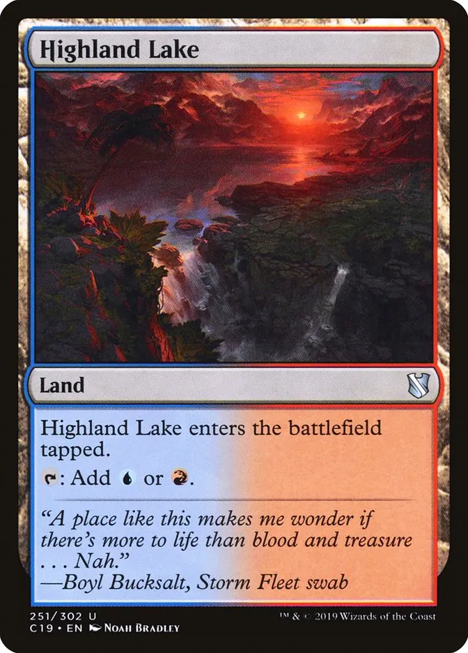 Highland Lake Front Face