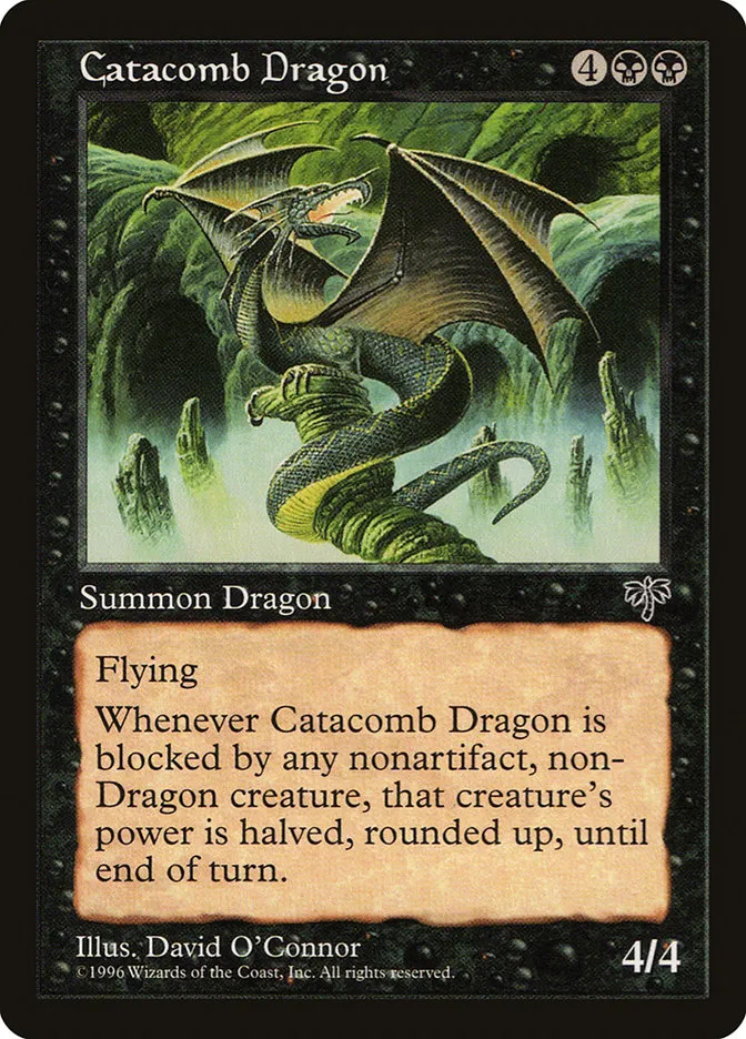 Catacomb Dragon Front Face