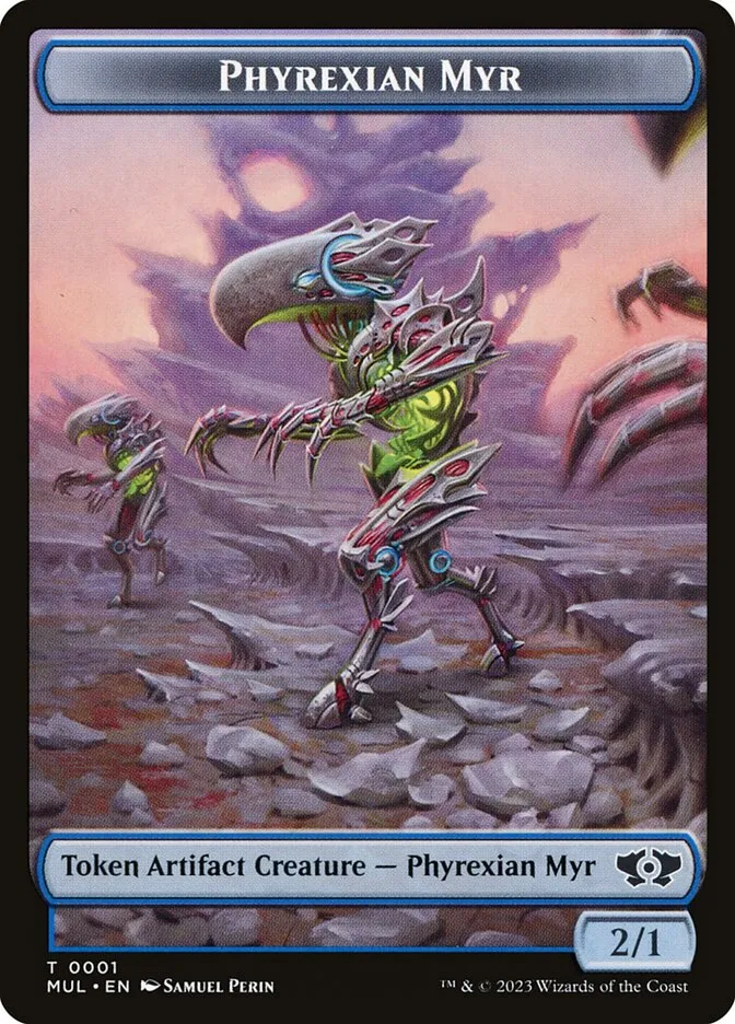 Phyrexian Myr Front Face