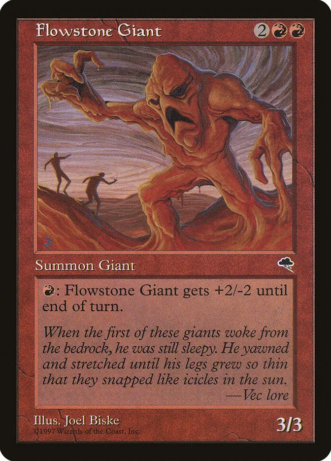 Flowstone Giant Front Face