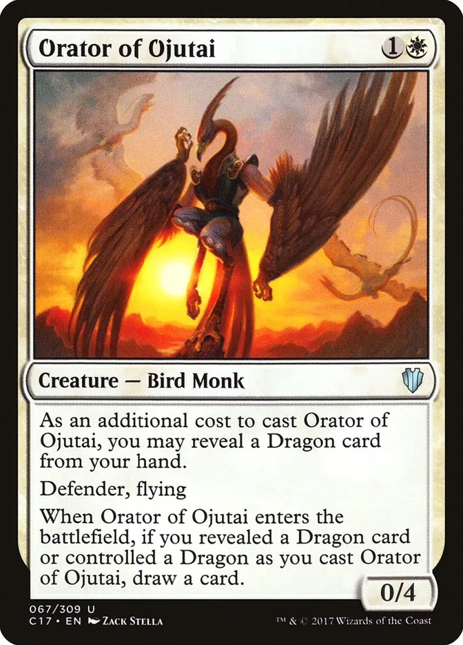 Orator of Ojutai Front Face