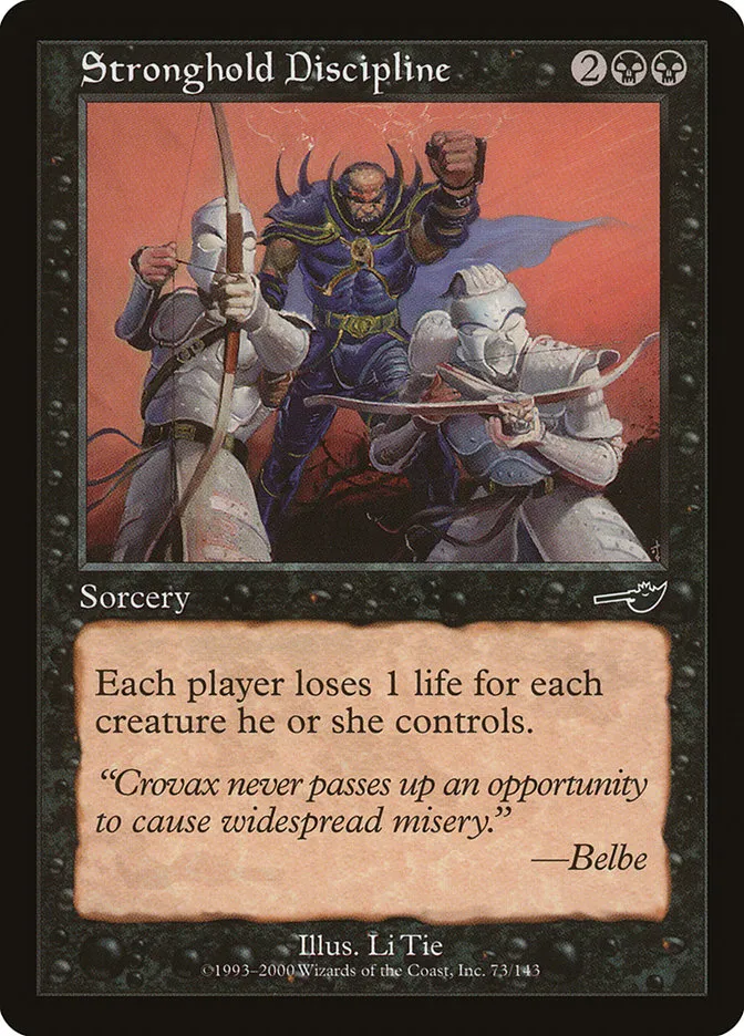 Stronghold Discipline Front Face