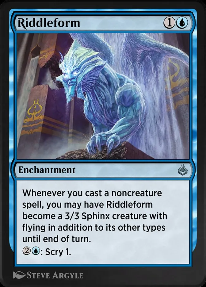 Riddleform Front Face