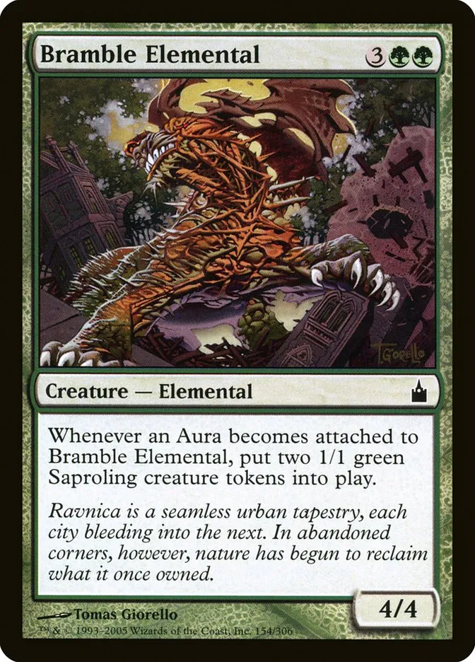 Bramble Elemental Front Face