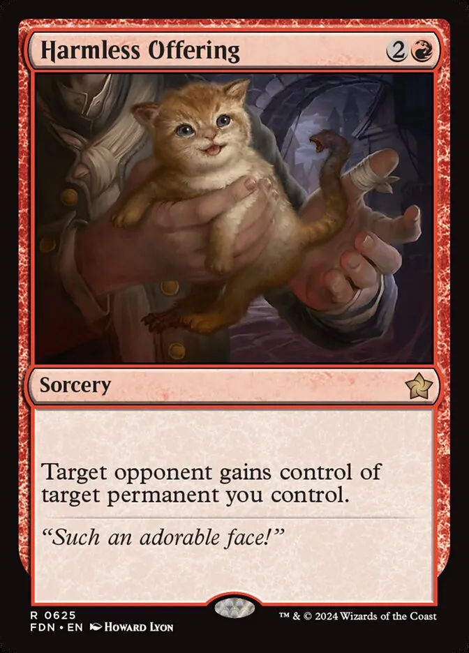 Harmless Offering Front Face