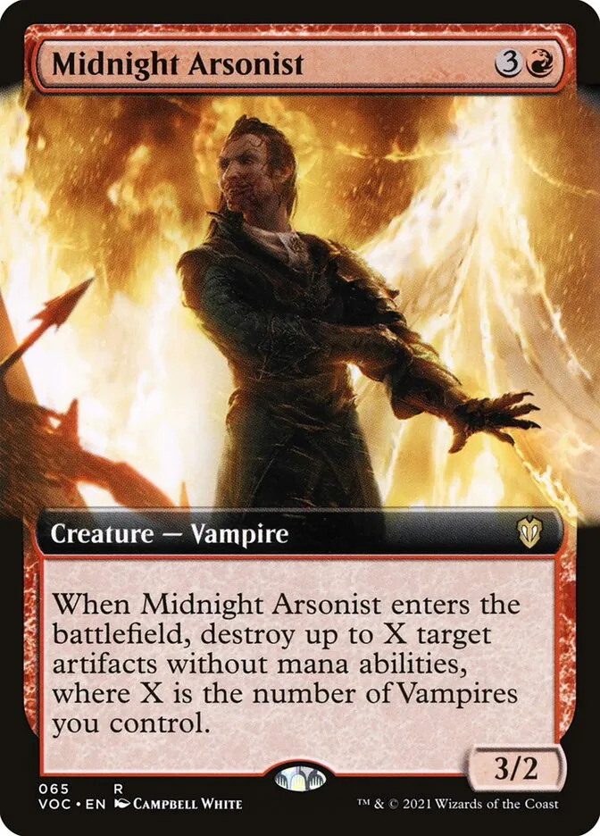 Midnight Arsonist Front Face
