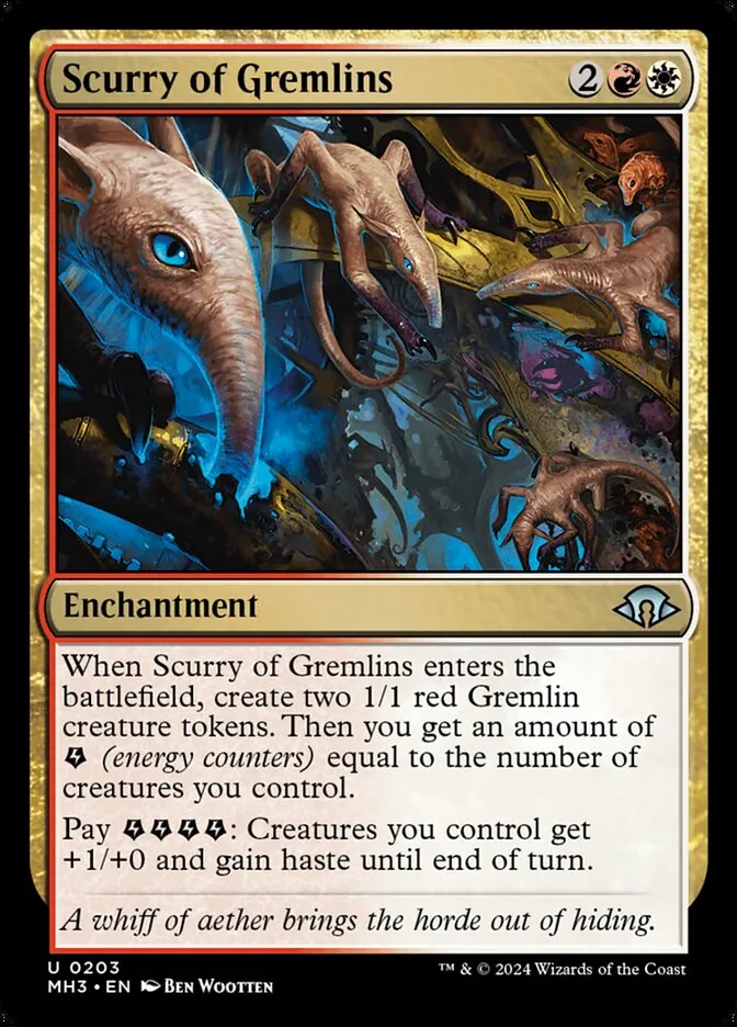 Scurry of Gremlins Front Face