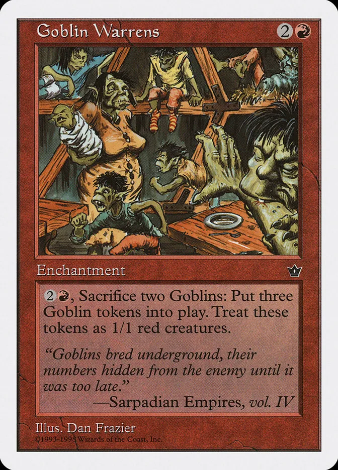 Goblin Warrens Front Face
