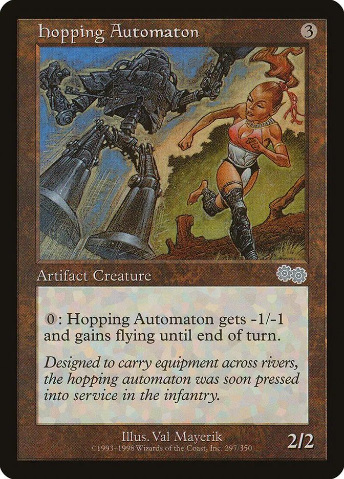 Hopping Automaton Front Face