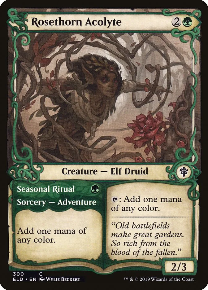 Rosethorn Acolyte // Seasonal Ritual Front Face