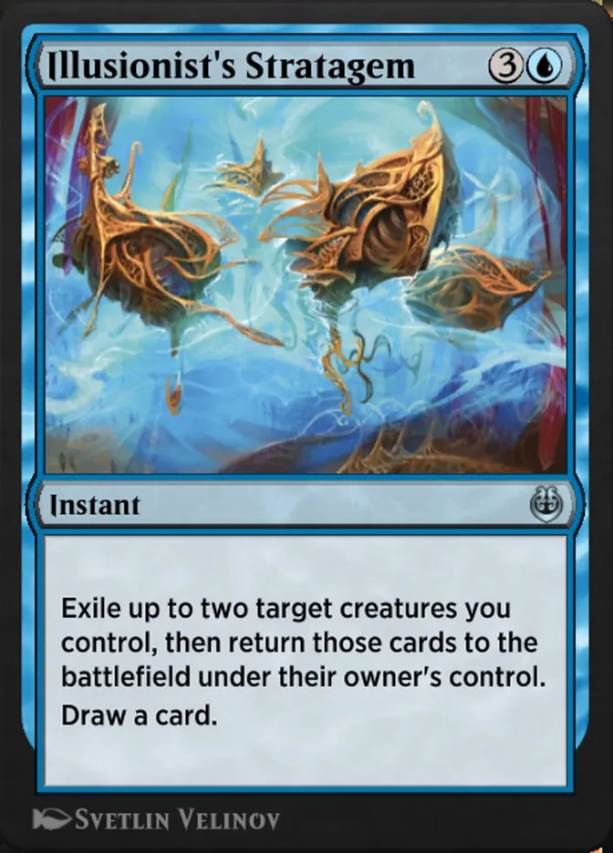 Illusionist's Stratagem Front Face