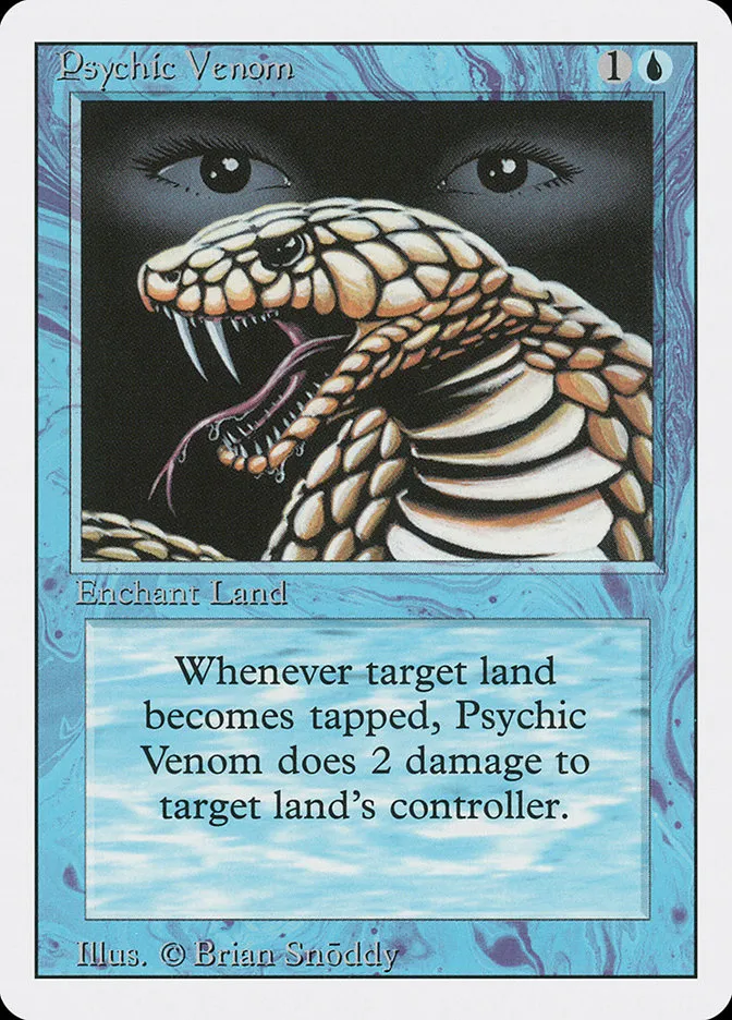 Psychic Venom Front Face