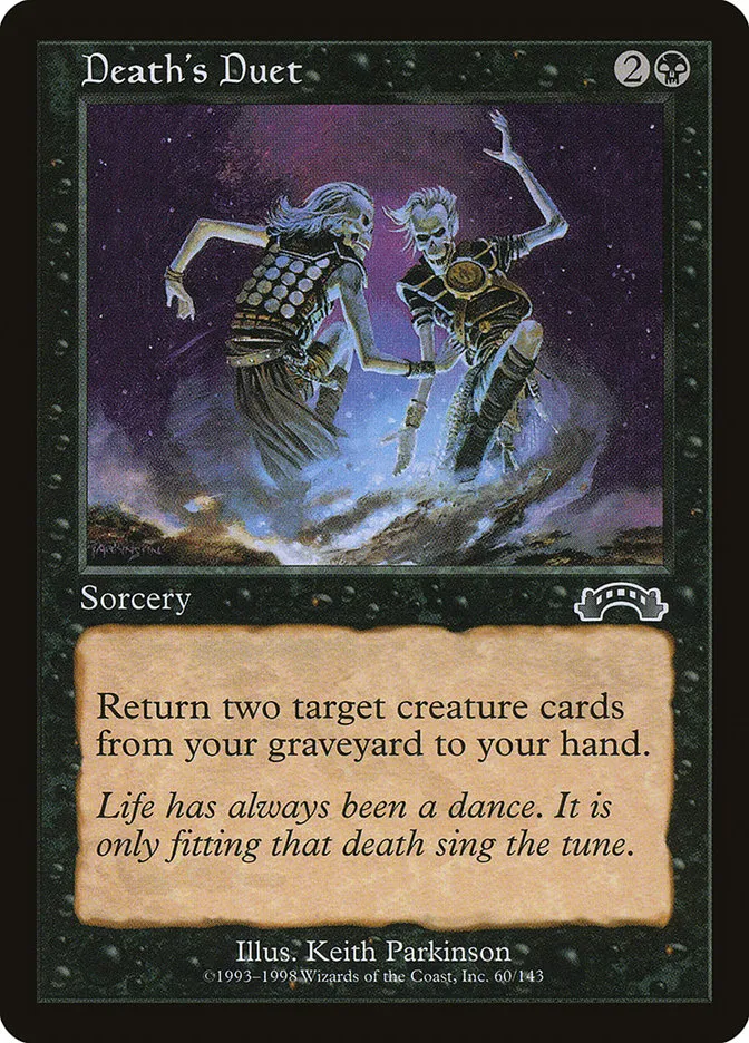 Death's Duet Front Face