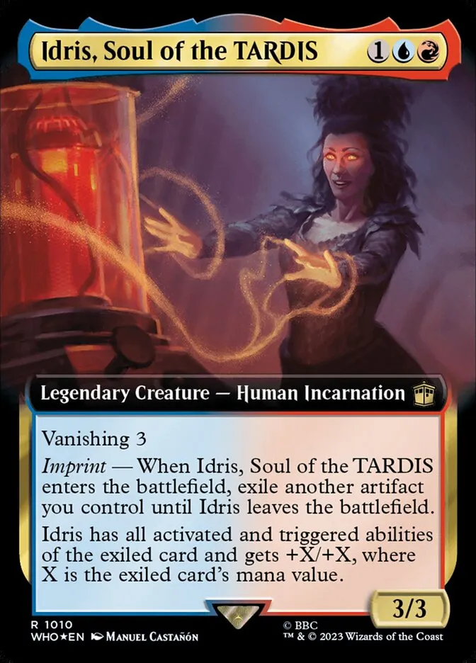 Idris, Soul of the TARDIS Front Face