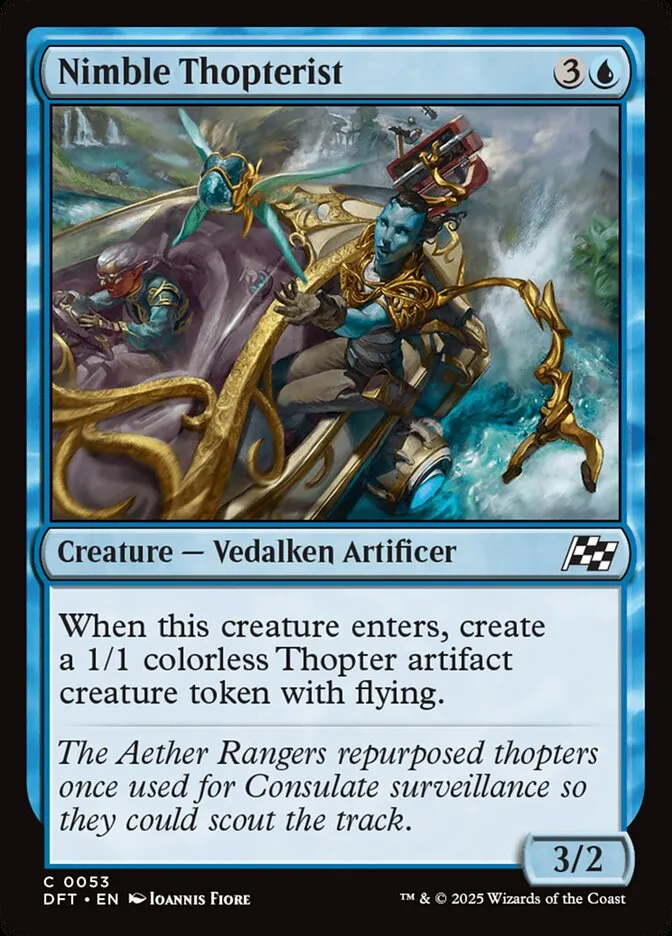 Nimble Thopterist Front Face