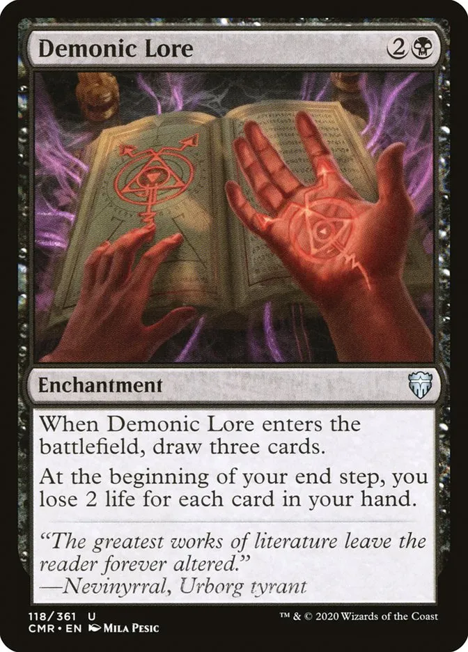 Demonic Lore Front Face