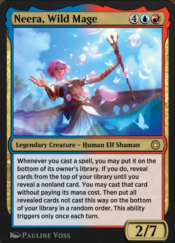 Neera, Wild Mage Front Face