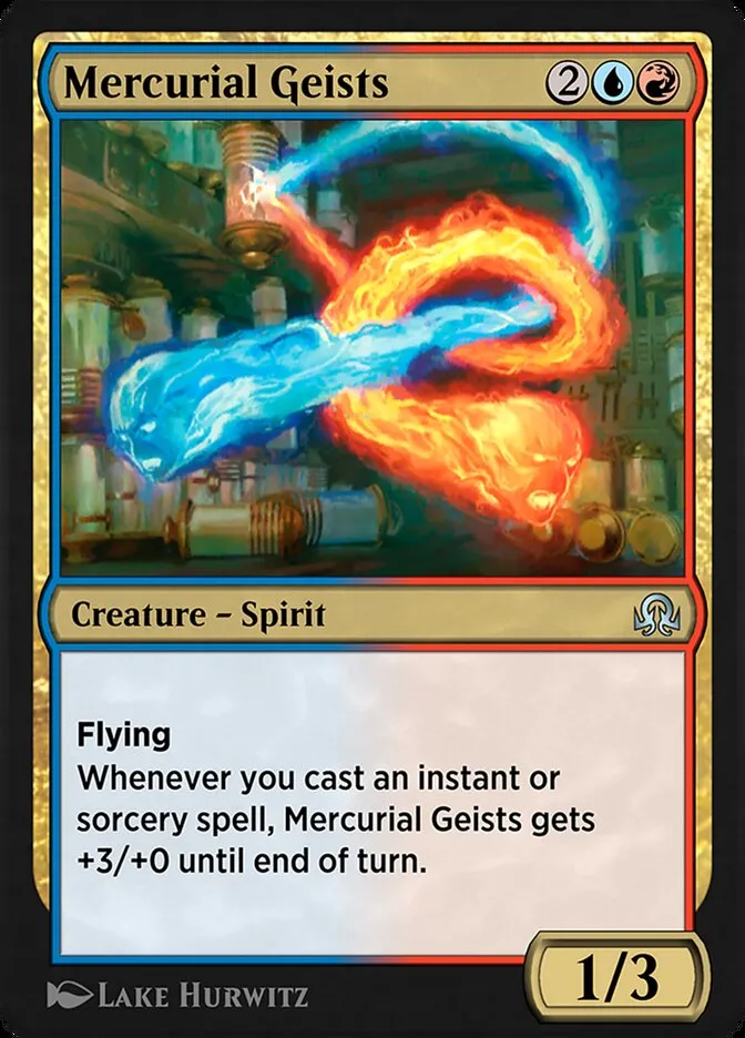 Mercurial Geists Front Face