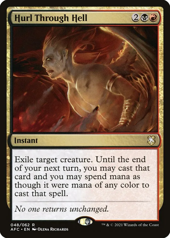 Hurl Through Hell Front Face