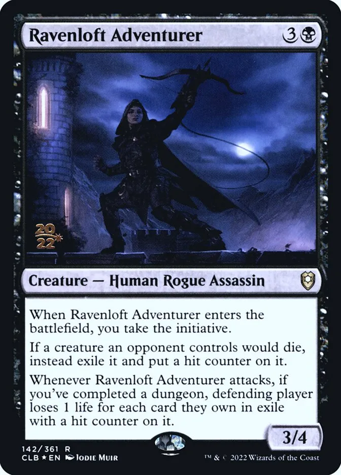 Ravenloft Adventurer Front Face