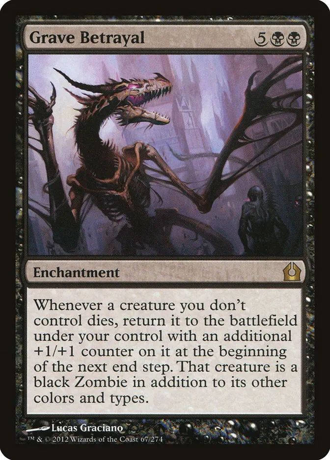 Grave Betrayal Front Face