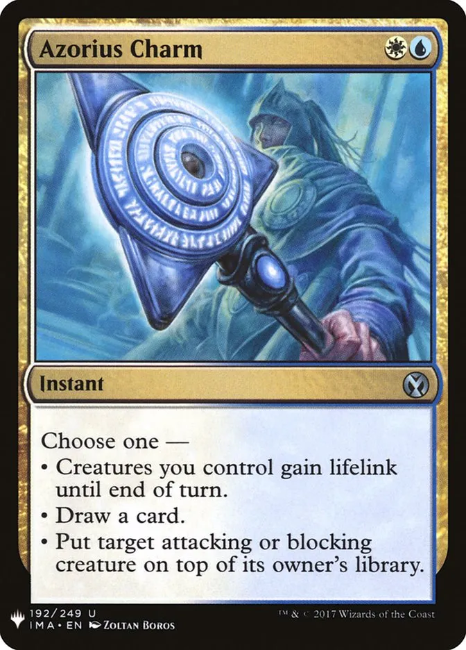 Azorius Charm Front Face
