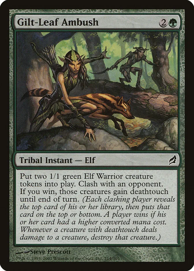 Gilt-Leaf Ambush Front Face