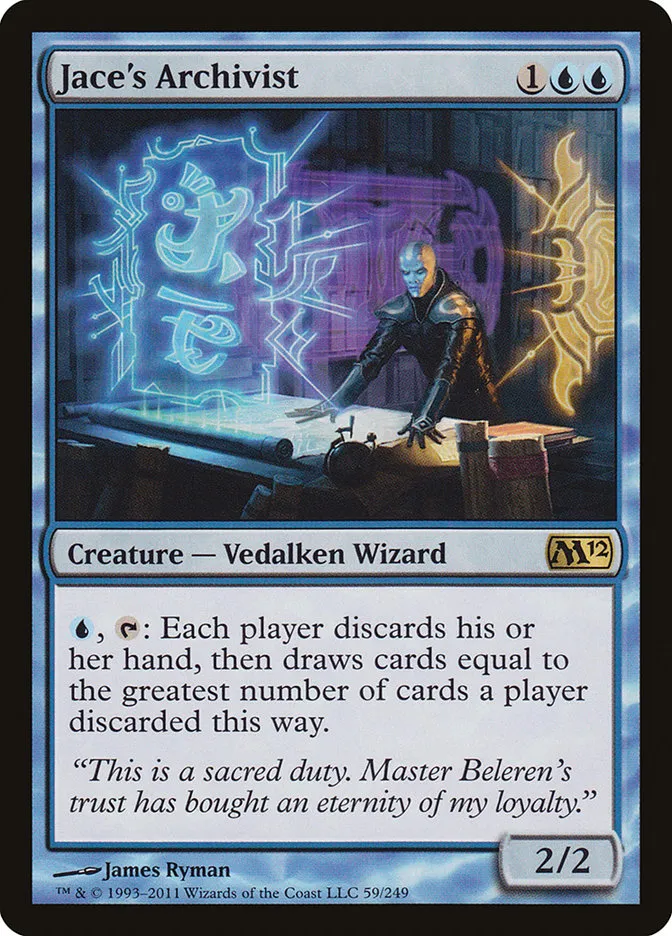 Jace's Archivist Front Face