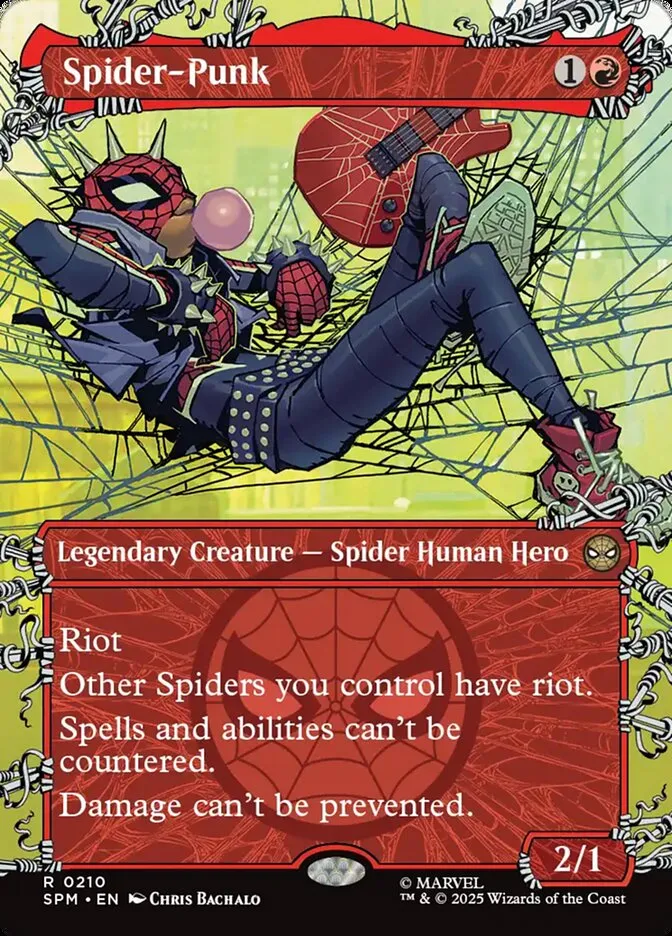 Spider-Punk Front Face