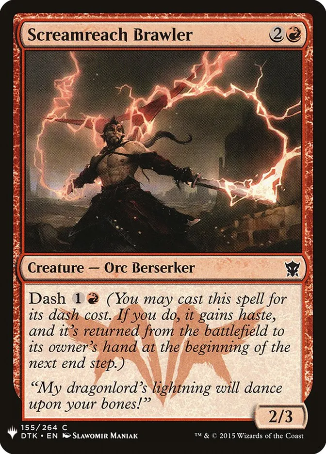 Screamreach Brawler Front Face