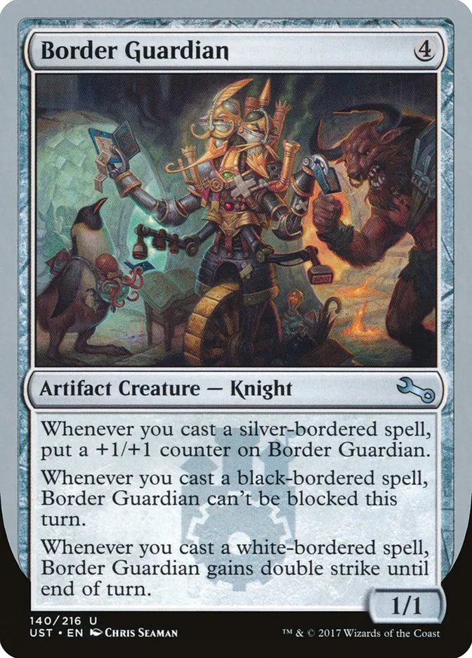 Border Guardian Front Face