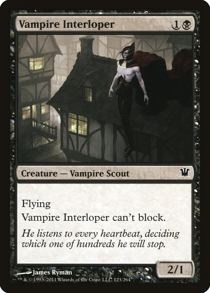 Vampire Interloper Front Face