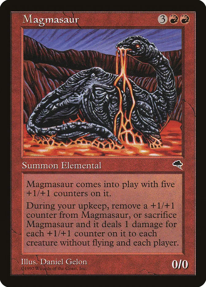 Magmasaur Front Face