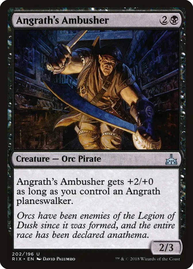 Angrath's Ambusher Front Face