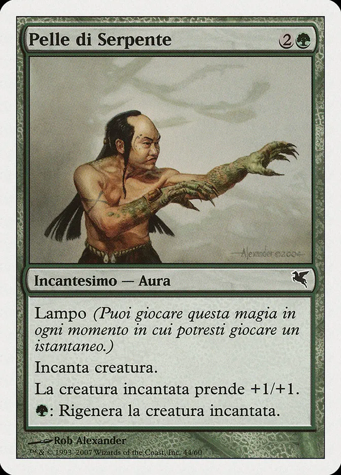 Serpent Skin Front Face