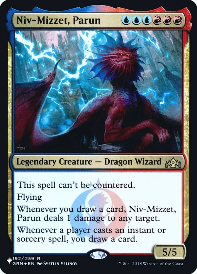 Niv-Mizzet, Parun Front Face