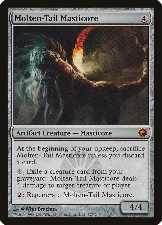 Molten-Tail Masticore Front Face