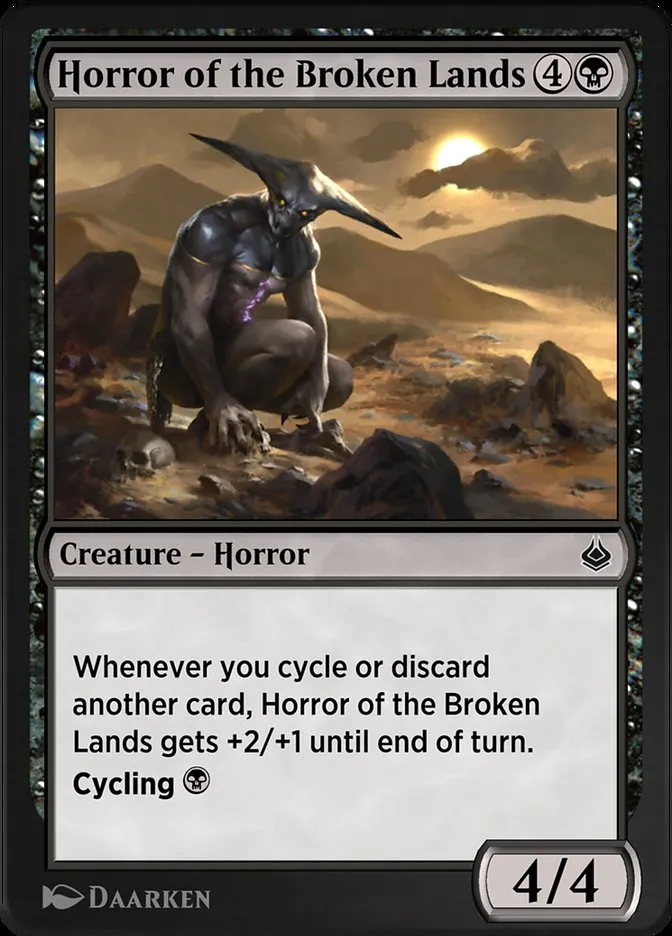 Horror of the Broken Lands Front Face