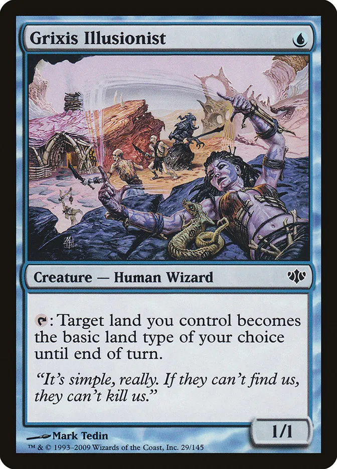 Grixis Illusionist Front Face