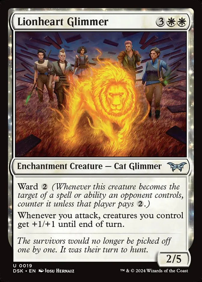 Lionheart Glimmer Front Face