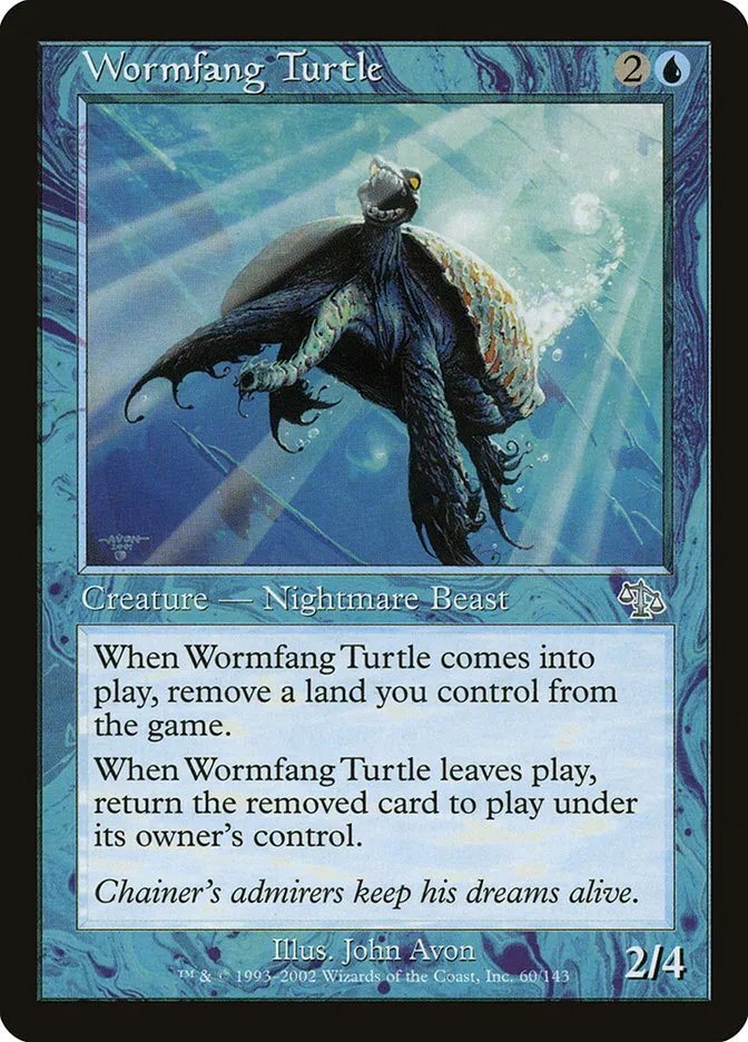 Wormfang Turtle Front Face