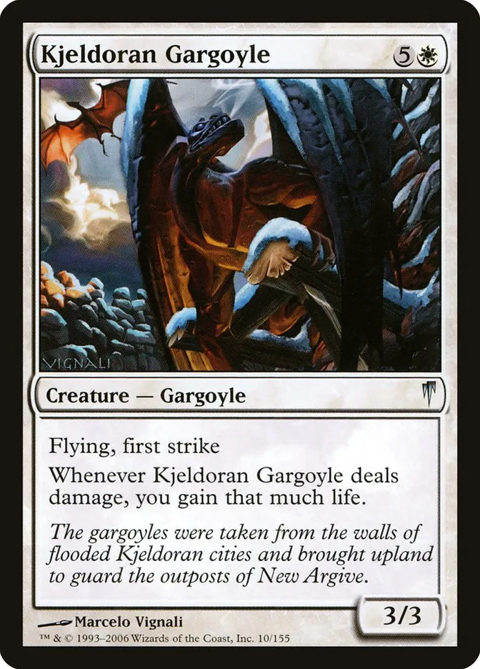 Kjeldoran Gargoyle Front Face
