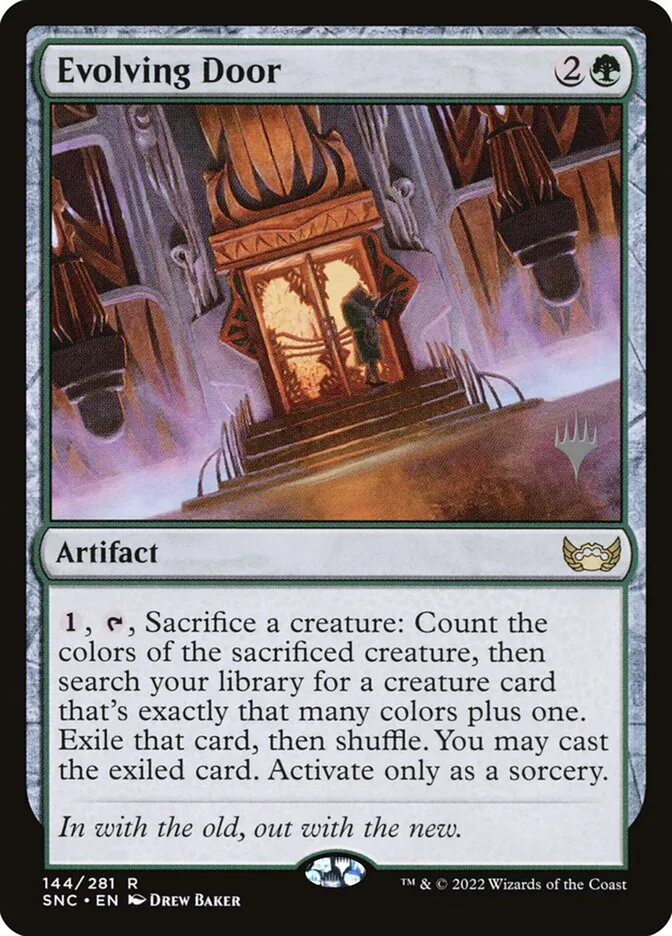 Evolving Door Front Face