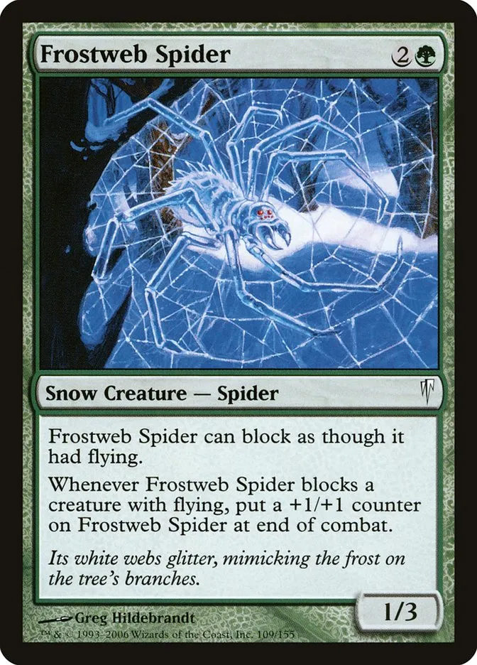 Frostweb Spider Front Face