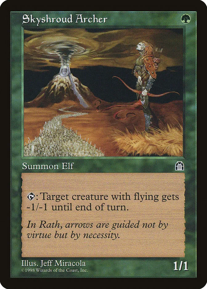 Skyshroud Archer Front Face