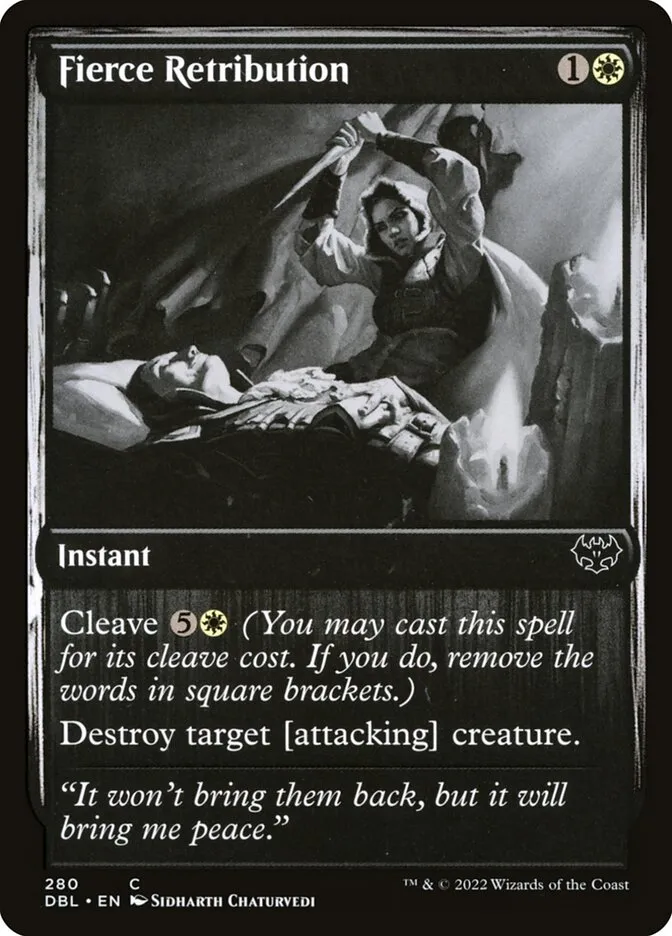 Fierce Retribution Front Face