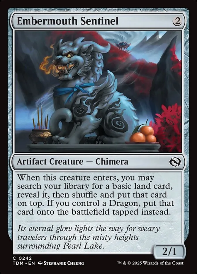 Embermouth Sentinel Front Face