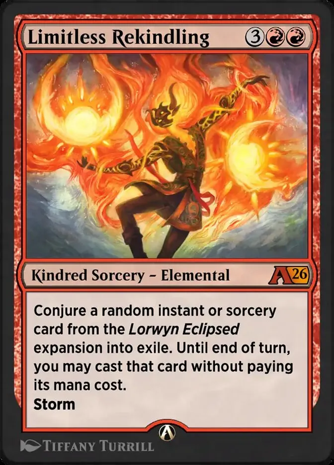 Limitless Rekindling Front Face