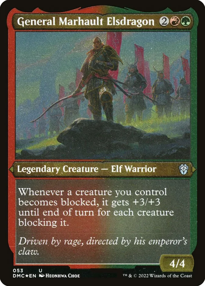 General Marhault Elsdragon Front Face