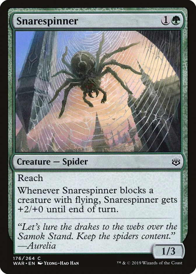 Snarespinner Front Face